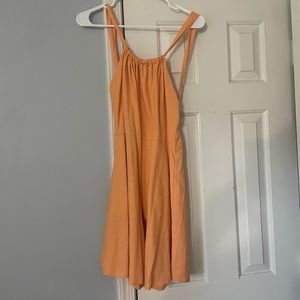 Showpo orange summer dress